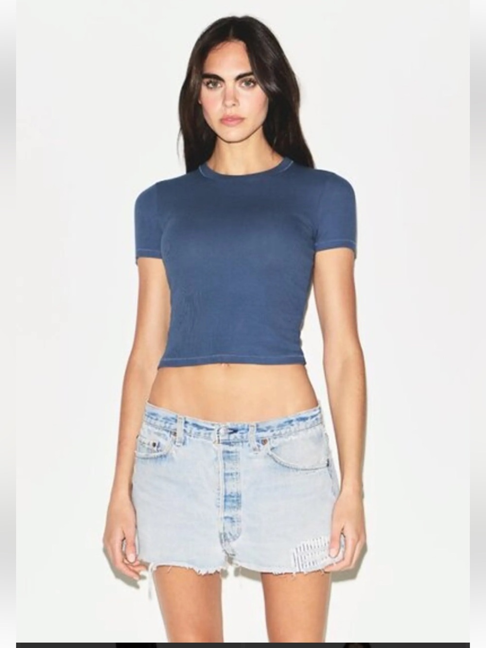 Skims Cotton Rib Tee